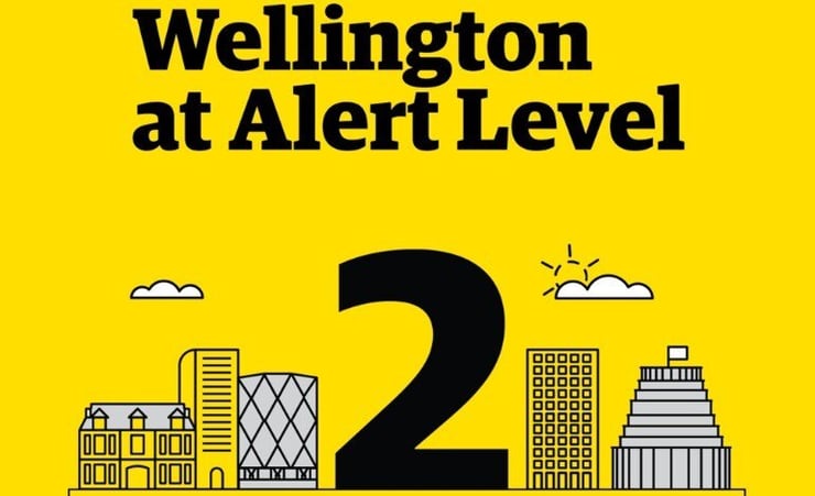Wellington to move in Alert Level 2 for four days