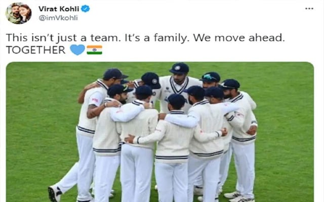 'This isn't just a team, it's a family': Virat Kohli after WTC final loss