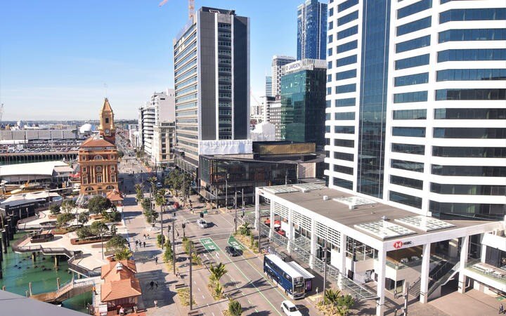 Auckland's $350m waterfront development officially opened to the public