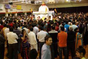 Gandhi centre comes alive with garba