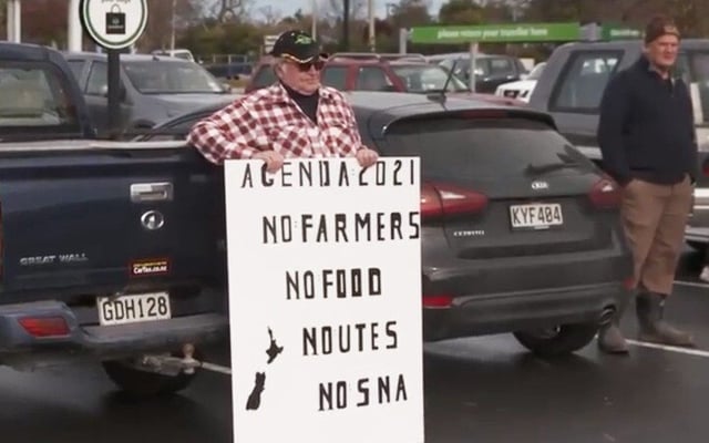 Farmers protest across New Zealand against government regulations