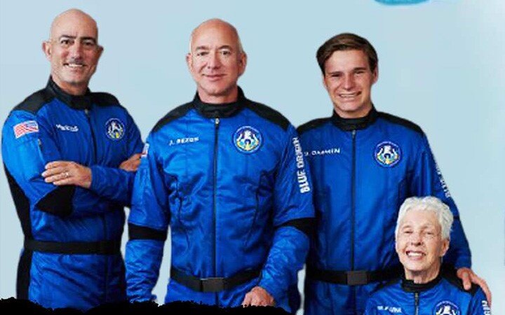 'Best day ever': Bezos after first unpiloted suborbital flight