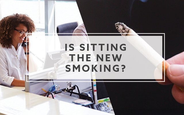 Prolonged sitting as bad as smoking a daily cigarette pack