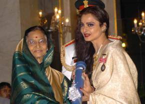 Rekha celebtrates 56th birthday
