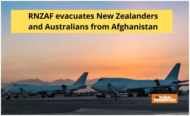 RNZAF evacuates New Zealanders and Australians from Afghanistan