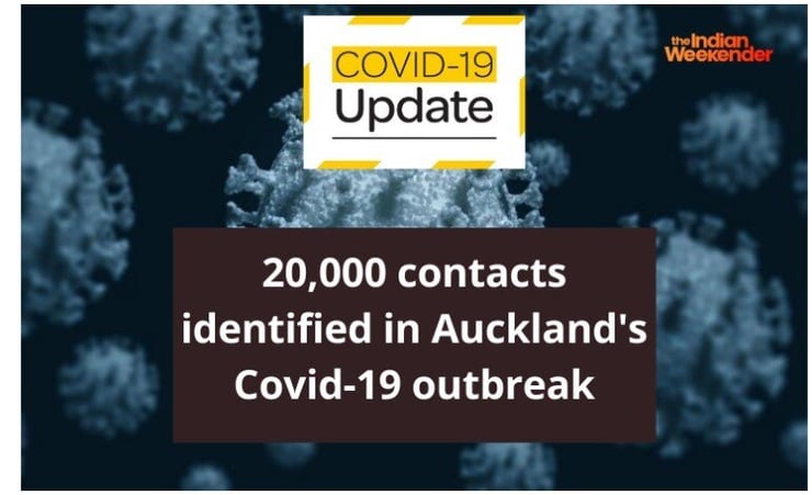 20,000 contacts identified in Auckland's Covid-19 outbreak