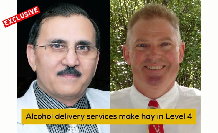 Alcohol delivery services make hay in Level 4