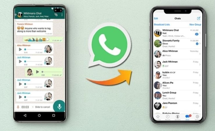 Users can now transfer WhatsApp backup chats from iPhone to Samsung phone