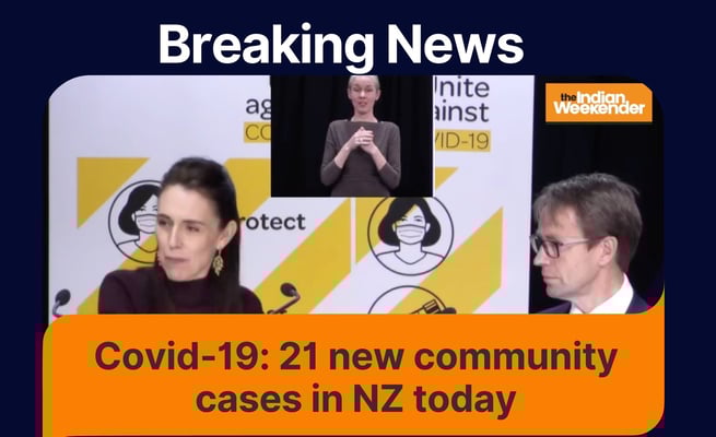 Covid-19: 21 new community cases in NZ today