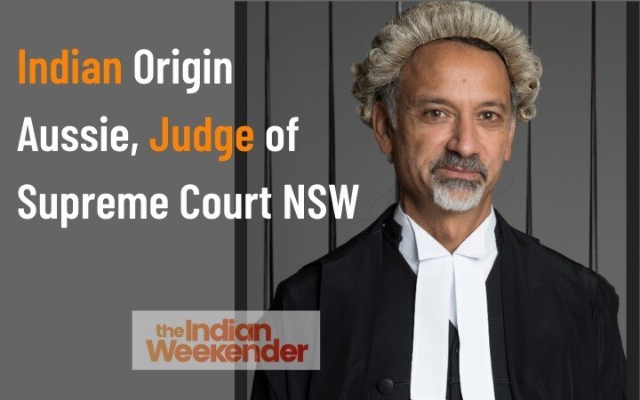Hemant Dhanji, the first Australian of Indian descent to become NSW Supreme Court Judge