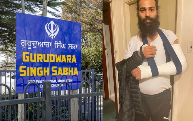 Sikh priest attacked at Gurdwara gate in Christchurch