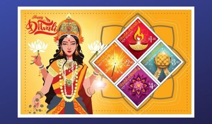 NZ Post celebrating Diwali with four new stamps