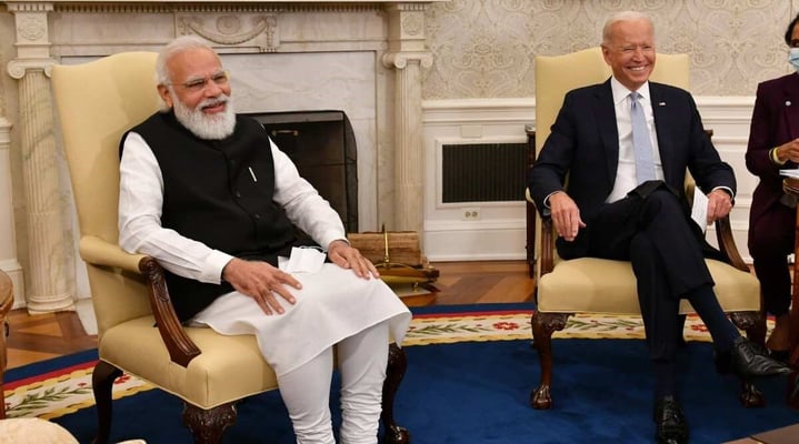 India, US natural partners with similar values, geopolitical interests: PM Modi