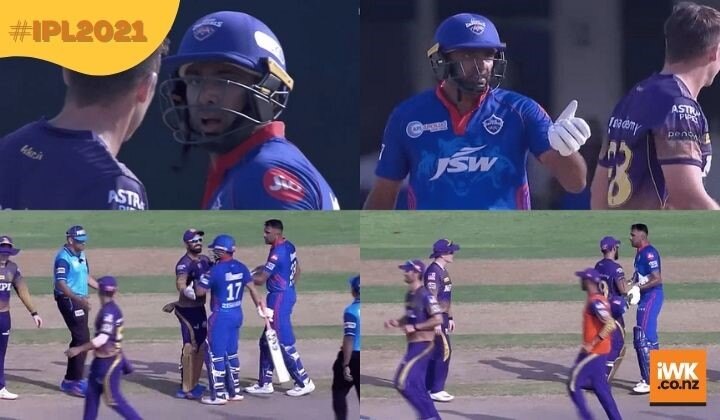 IPL 2021: Ashwin gets into heated argument with Southee and Morgan