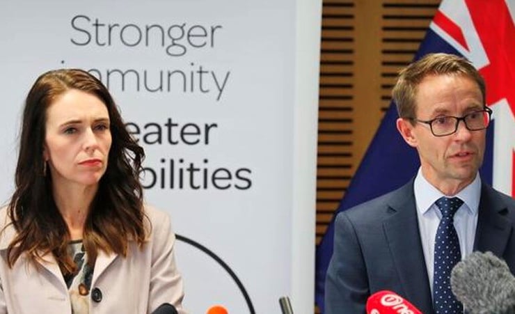 PM Jacinda Ardern gives briefing on Covid-19 vaccine certificate