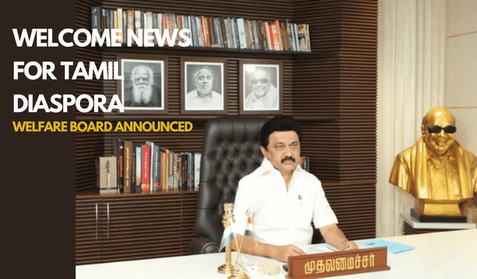 Tamil Nadu CM announces welfare board for Tamil diaspora