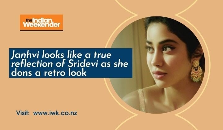 Janhvi Kapoor looks as breathtaking as her late mother Sridevi in new retro photoshoot