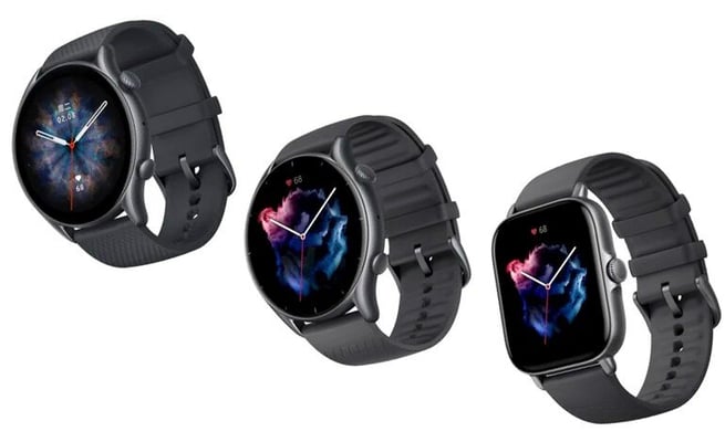 Amazfit GTR 3 Pro, GTR 3, and GTS 3 are now official