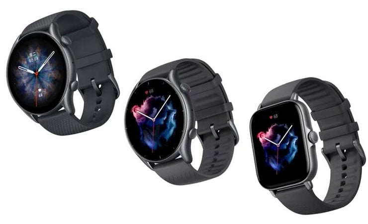Amazfit GTR 3 Pro, GTR 3, and GTS 3 are now official