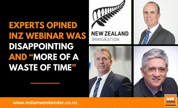 INZ Webinar light on detail – “waste of time,” one immigration expert says