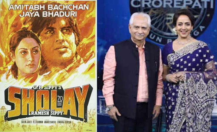 'KBC 13': Ramesh Sippy reveals how dream cast of 'Sholay' was assembled