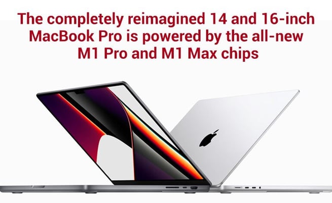 Apple unveils MacBook Pro powered by M1 Pro, M1 Max chip