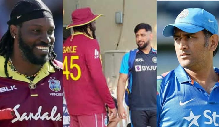 T20 WC: Legends Dhoni and Gayle meet in 'one memorable moment'