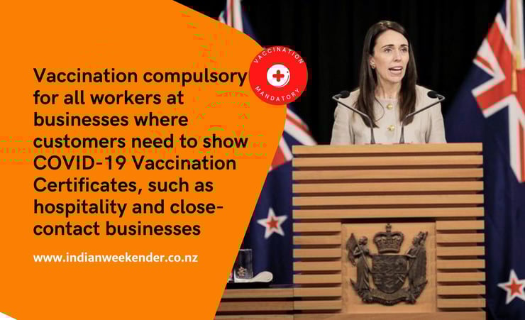 Vaccination compulsory in workplaces that requires a certificate of vaccination for entry