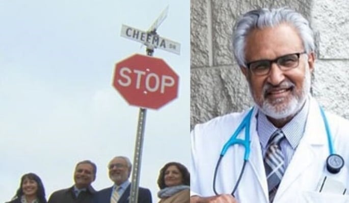 Canadian street named Cheema Drive after Indian-born doctor