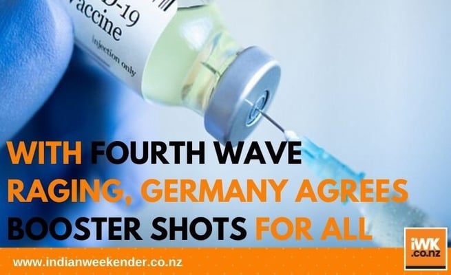 With fourth wave raging, Germany agrees booster shots for all