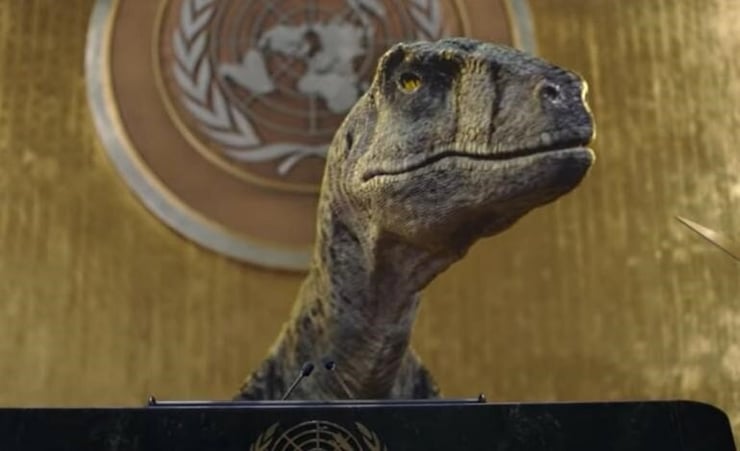 T. Rex and kids made the most sense at COP26