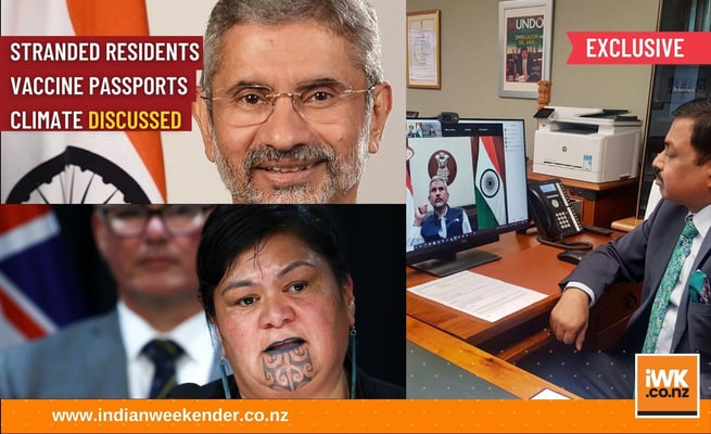 India, NZ Foreign Minsters discuss pandemic, travel, climate change