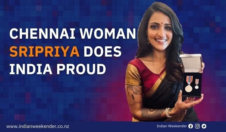 Chennai woman Sripriya does India proud