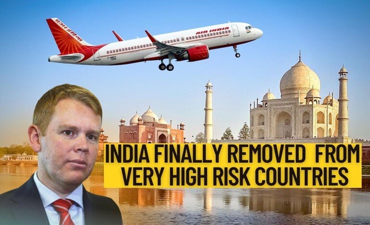 India to be removed from ‘High Risk Category’ from next month