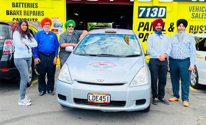 The Indian Warden's patrol team keeps community safe
