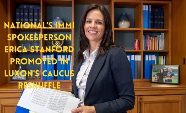 Erica Stanford's work in immigration portfolio gets a tick under Luxon's caucus reshuffle