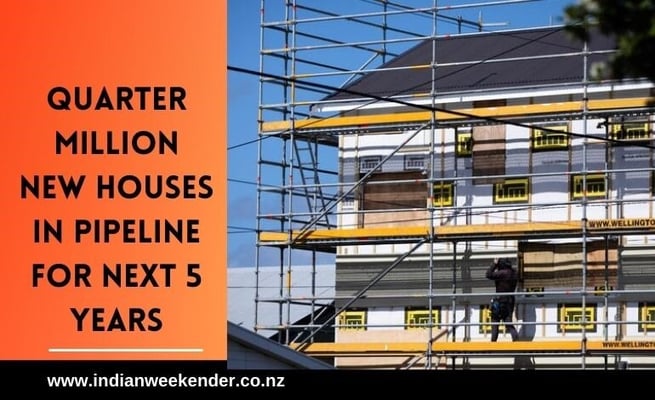 265,000 new dwellings in pipeline over next five years - MBIE report