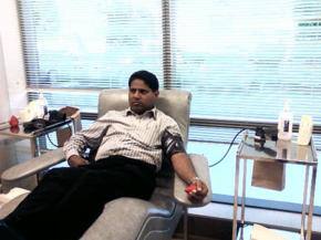 Blood donation drive gets good response