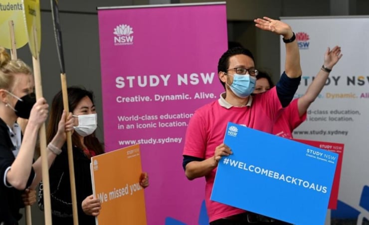 Australia will reopen to skilled migrants and international students from Wednesday despite concerns about Omicron strain of Covid-19