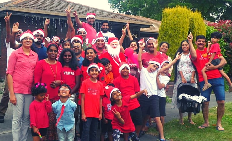 Spreading Christmas cheers in Christchurch