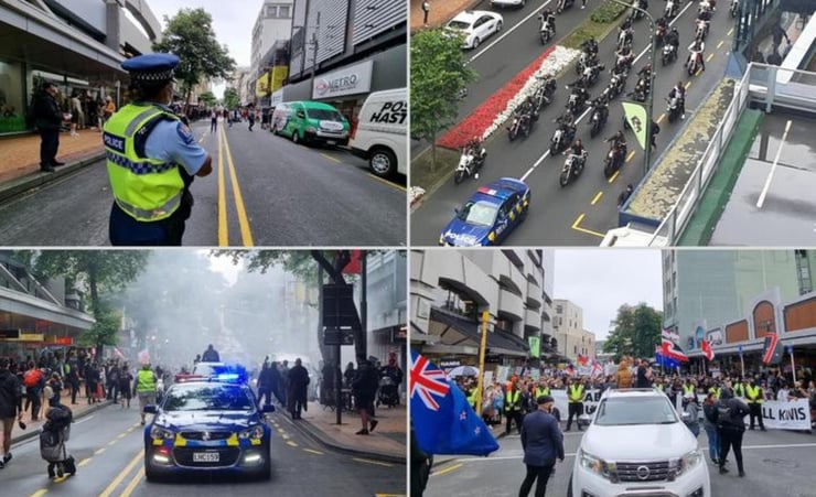 Bus disruptions, road closures after Covid-19 protest in Wellington