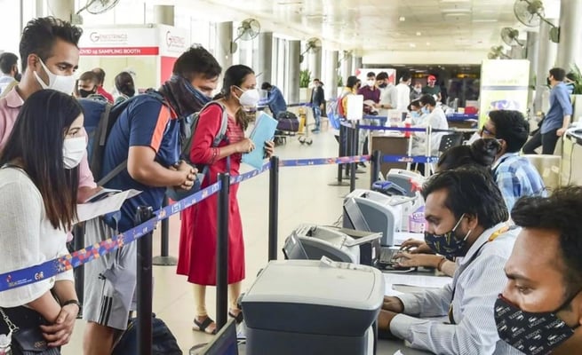 Travelling to India? Don't forget to pre-book your RT-PCR Test.