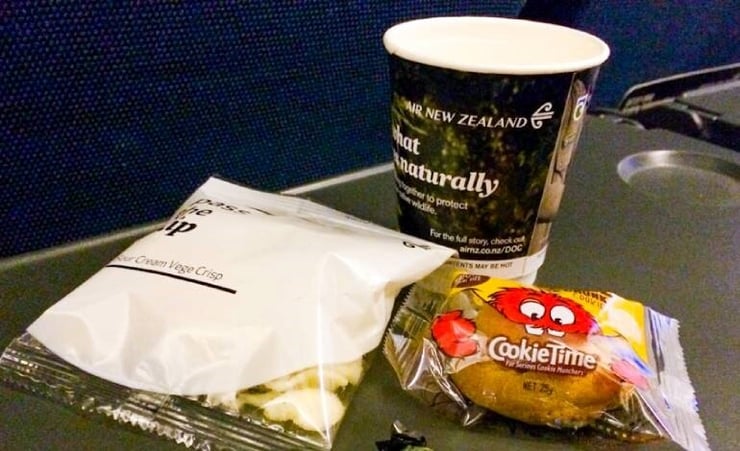 Temporary Changes To Air New Zealand On-board Food And Beverage Service