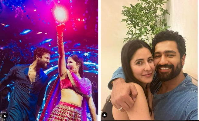 Katrina Kaif-Vicky Kaushal celebrate one month wedding anniversary by sharing mushy photos