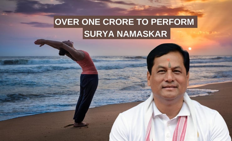 Over one crore to perform Surya Namaskar on Makar Sankranti