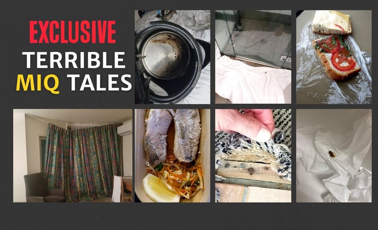 Dreadful MIQ nightmare continues......as complaints of bad food, insects on beds, unhygienic conditions and poor service mount