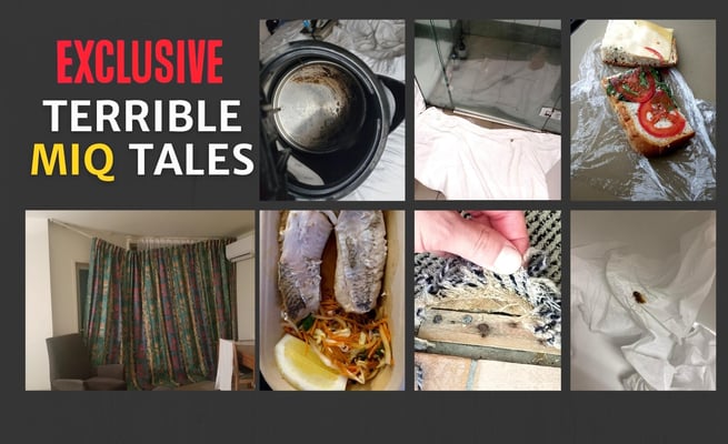 Dreadful MIQ nightmare continues...as complaints of bad food, insects on beds, unhygienic conditions and poor service mount