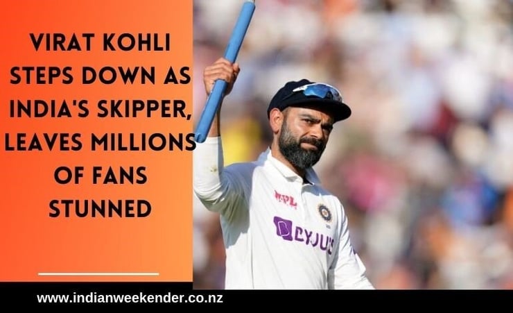 Kohli steps down as Test captain: Millions of fans stunned