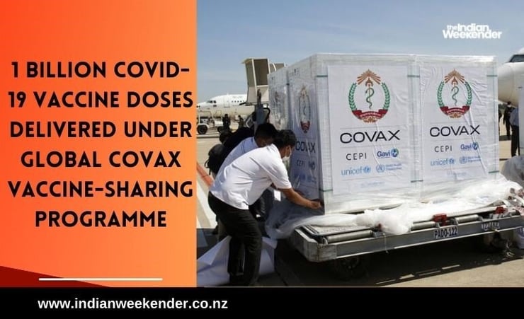 Global vaccine-sharing programme reaches milestone of 1 billion doses