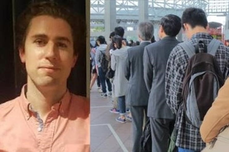 Professional queuer earns NZ$322 just for standing in lines